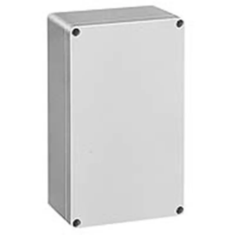 NITTO KOGYO Polycarbonate Box Polycarbonate Resin 40 mm Effective Depth, PBE5-0812G