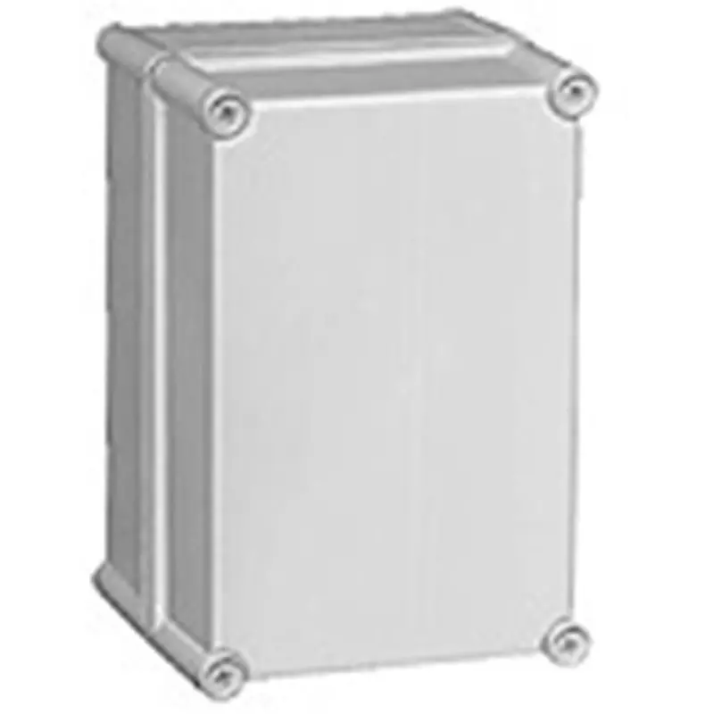 NITTO KOGYO Polycarbonate Box Polycarbonate Resin 113 mm Effective Depth, PBS13-1919G