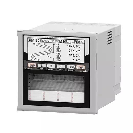 Autonics Hybrid Recorder 6CH x KRN-UI2 CARDx3, KRN100-06000-00-0S