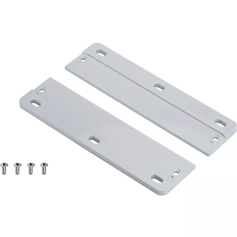 TAKACHI External Mounting Feet Polycarbonate Material White gray Color, UMF28 (Pack of 2)
