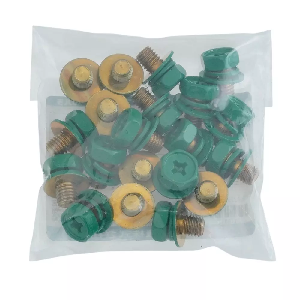 Shinohara Electric Green Bolt for EC / ECK type Type, BECX-10S (Pack of 10)