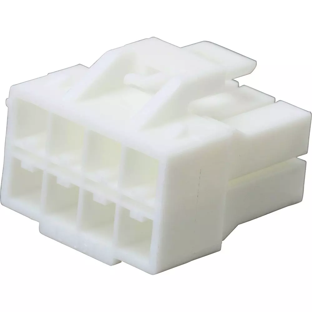 JST (JAPAN SOLDERLESS TERMINALS) Housing Plug (Maximum) 10 Current 8 Pole Nylon 66 (UL94 V-0) Material, YLP-08V (Pack of 100)