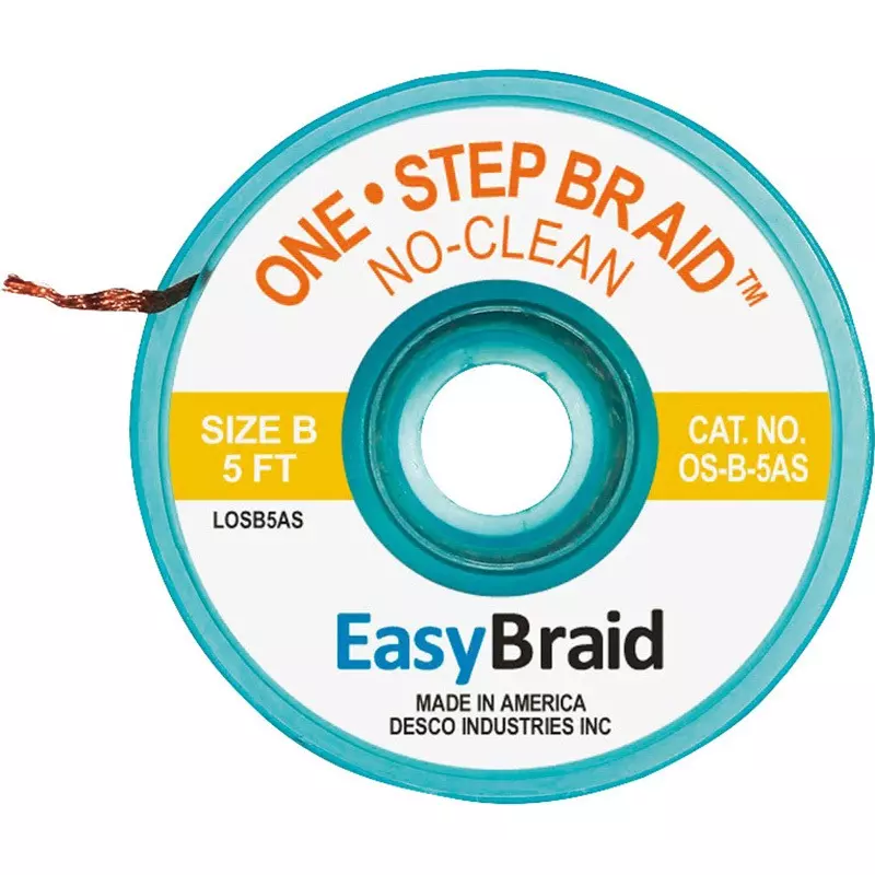 DESCO Solder Suction Line One Step, OS-B-5AS (Pack of 25)