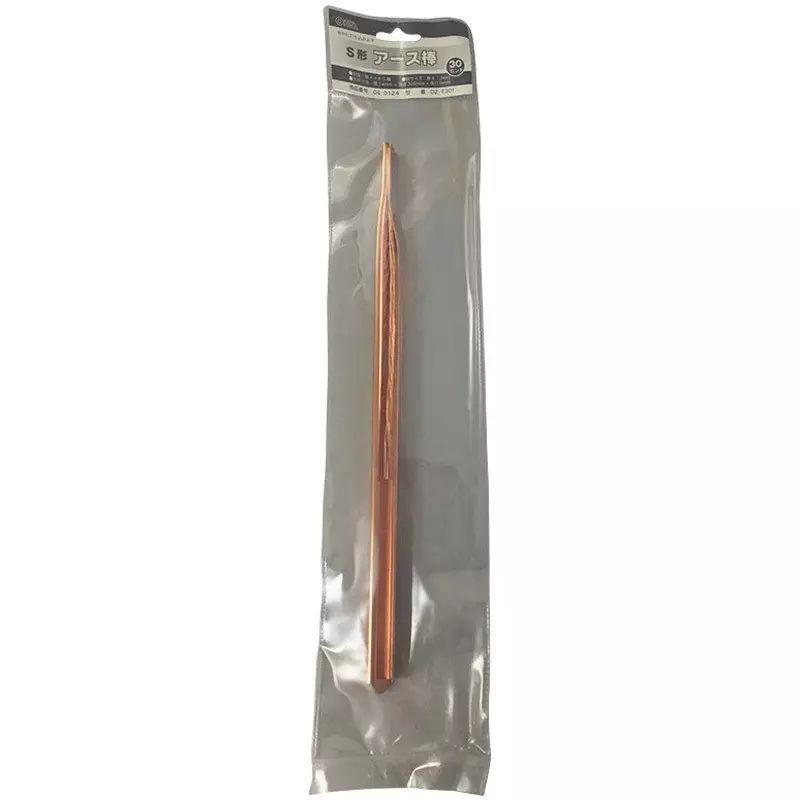 OHM ELECTRIC S-Type Earth Rod Copper plating type D Material, DZ-E301