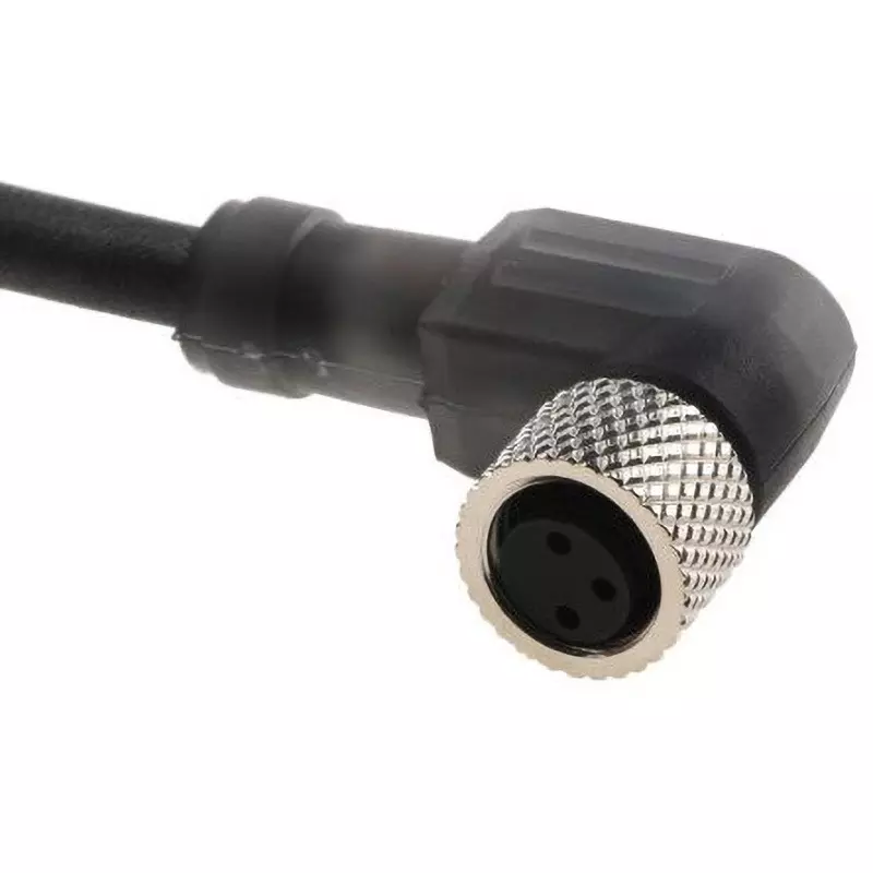 TELEMECANIQUE SENSORS Cable 90°Cable assembly. L-shaped cable assembly series for Schneider sensors. Spec, XZCP0666L10