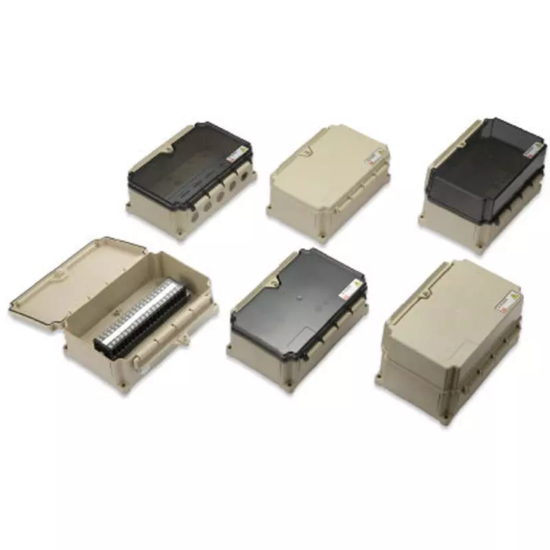 OHM ELECTRIC Waterproof Relay Box Drilling type 2 Type, JB-WLQ220HBJ-C-D02