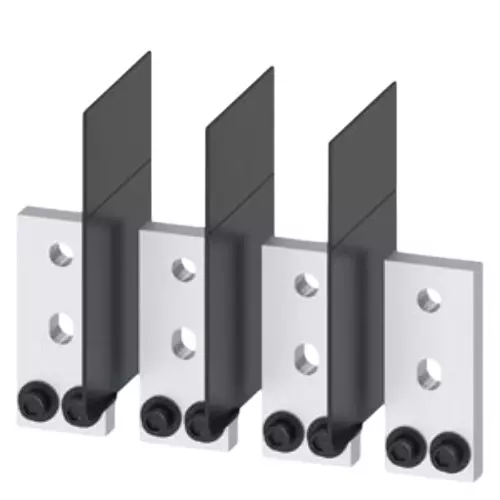 Siemens Sentron 3VA Series 3 Pcs Busbar Extension Accessory with In-Built Phase Barriers for 4 Pole, 3VA15 800A/ 1000A MCCB, 3VA9604-0QB00
