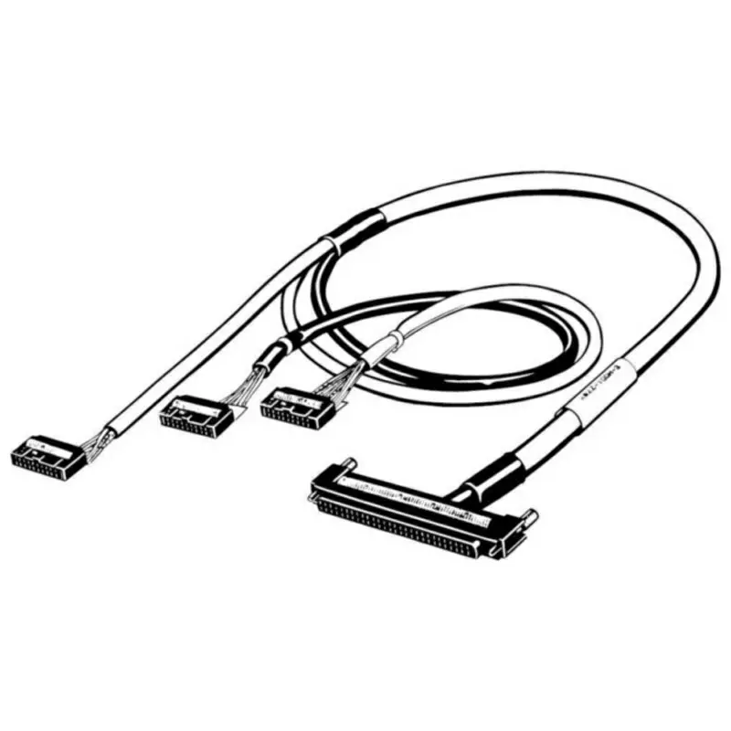 Omron Terminal Block Connection Cable with Shield XW2Z AC 125 DC 24 V, XW2Z-200H-3