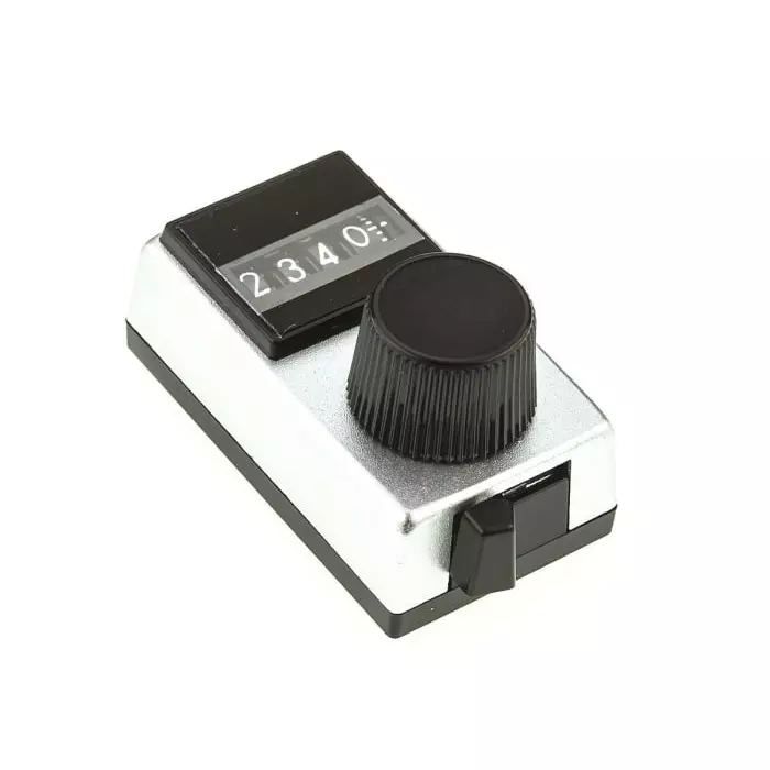 Vishay Circular Potentiometer Knob 17.7 mm Dia White Indicator, 15B31B10
