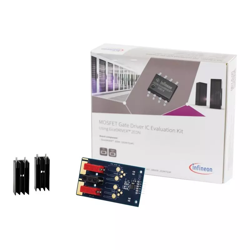 Infineon EVALUATION KIT, MOSFET GATE DRIVER, KITDRIVER2EDN7524FTOBO1