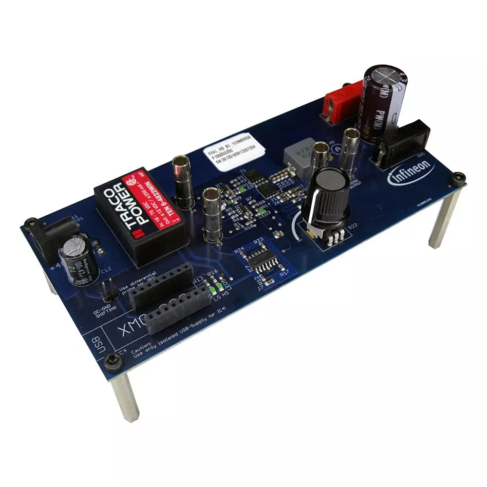 Infineon EVAL KIT, HALF-BRIDGE BUCK CONVERTER, EVALHBBC1EDN8550BTOBO1