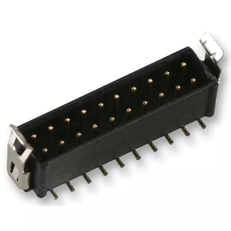 HARWIN PLUG, VERTICAL, SMT, LATCH, 10WAY, M80-8281042