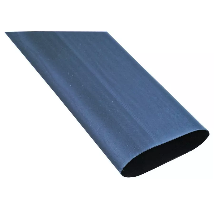 3M HEAT SHRINK TUBING, 0.125IN ID, PO, BLACK, PK10 6IN PIECES, EPS200-1/8-6-BLACK-10 PCPKS (Pack of 10 Pcs)