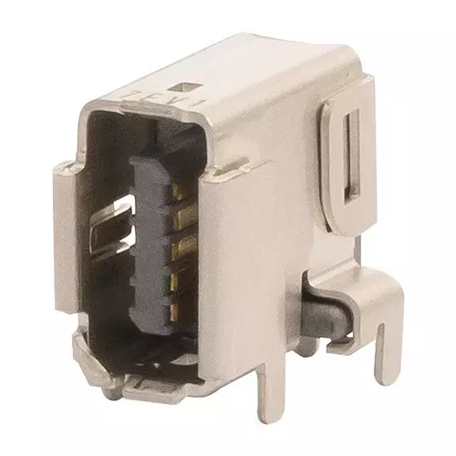 HIROSE(HRS) MODULAR CONN, JACK, 10P10C, 1 PORT, SMT, IX61G-B-10P(01)