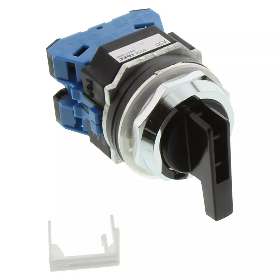 IDEC ROTARY SWITCH, 2P, 3POS, 10A, 110V, ASD31L20NU