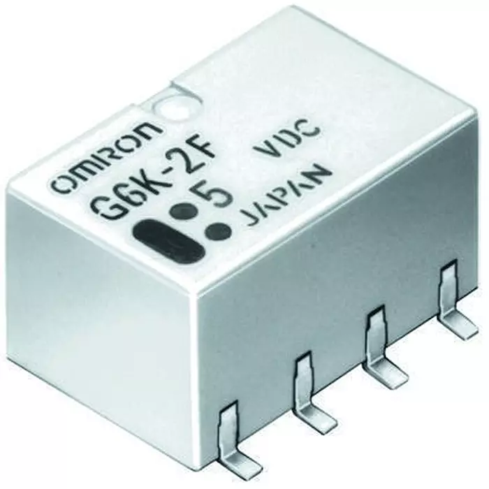 OMRON ELECTRONIC COMPONENTS RELAY, SIGNAL, DPDT, 30VDC, 1A, G6K-2G-TR DC5