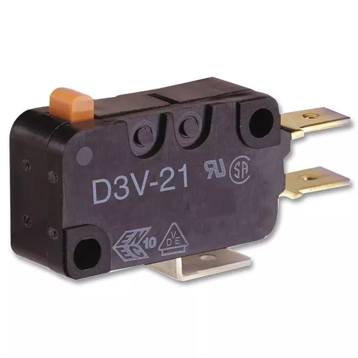 OMRON ELECTRONIC COMPONENTS MICROSWITCH, SPDT, 16A, PIN PLUNGER, D3V-16-1C24