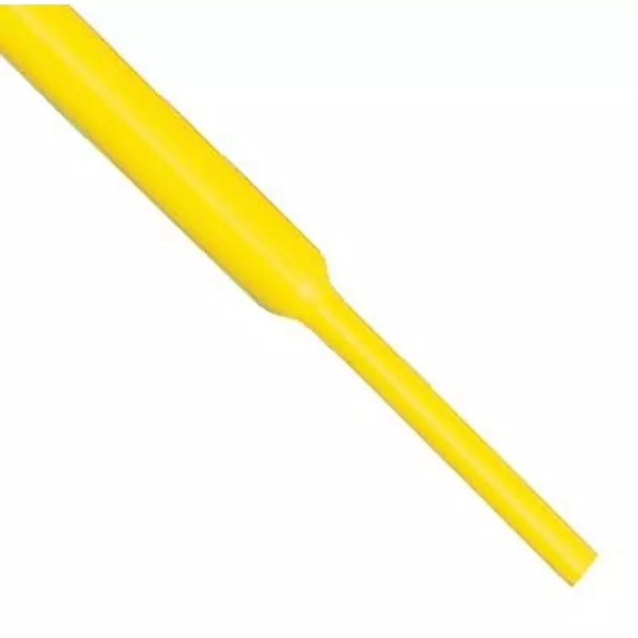 RAYCHEM - TE CONNECTIVITY HEATSHRINK, 3.2MM, YELLOW, 1.2M, RNF-100-1/8-4-STK