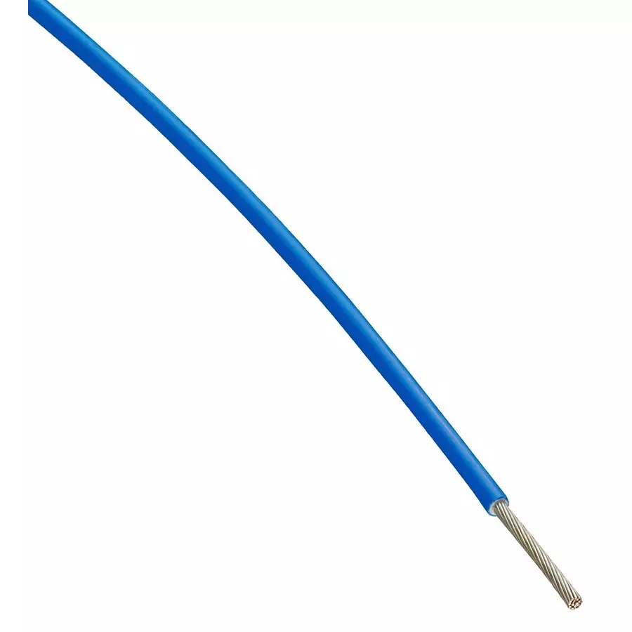 RAYCHEM - TE CONNECTIVITY WIRE, BLUE, 0.35MM, 100M, FLDWC0311-0.35-6