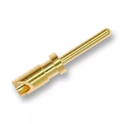 BULGIN LIMITED CIRCULAR CONTACT, PIN, 20-24AWG, SOLDER, SA3350/1 (Pack of 10 Pcs)