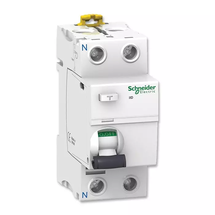 SCHNEIDER ELECTRIC RCBO, RCD, GFCI, AFDD Circuit Breakers EARTH LEAKAGE PROTECTOR, 2P, 40A, 240VAC, A9R41240