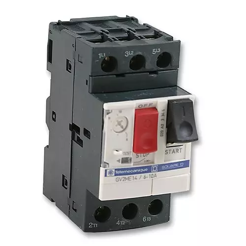 SCHNEIDER ELECTRIC Thermal Magnetic Circuit Breakers CIRCUIT BREAKER, 3 POLE, 10A, GV2ME14