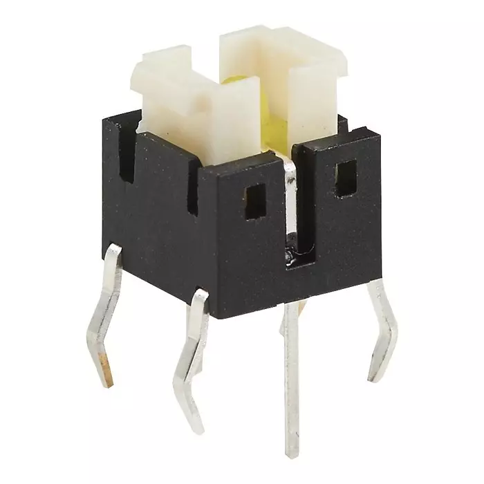 ALCOSWITCH - TE CONNECTIVITY Tactile Switch, Spst-No, 0.05A, 12V, Th, FSMIJ63BW04