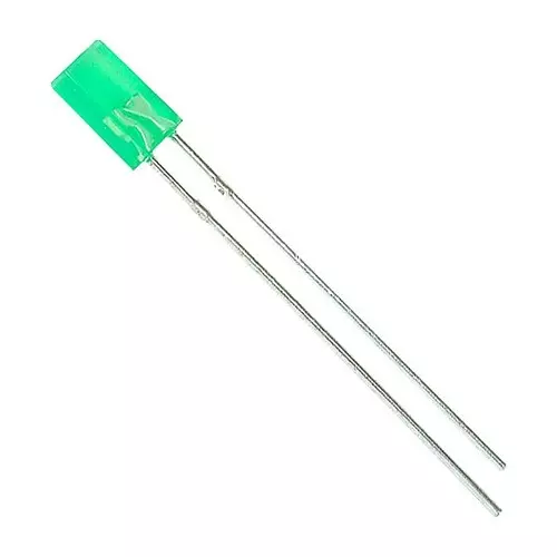 KINGBRIGHT LED, Rect, Green, L-144GDT (Pack of 5)