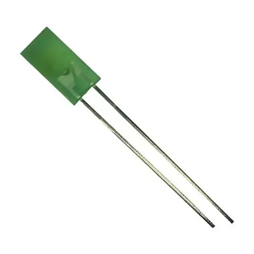 KINGBRIGHT LED, Square, Green, L-1553GDT (Pack of 5)