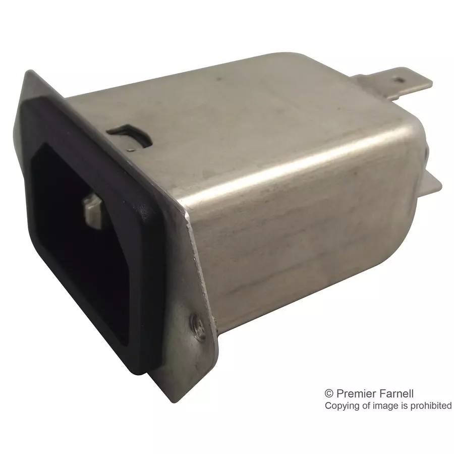 SCHURTER Filter, Inlet, Iec, 10A, 5120.0006.0