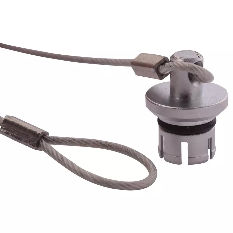 NORCOMP Dust Cap W/Chain, Rcpt Circular Conn, 820B-DC