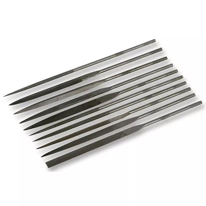 DURATOOL Needle File Set, 10Pc, D00149