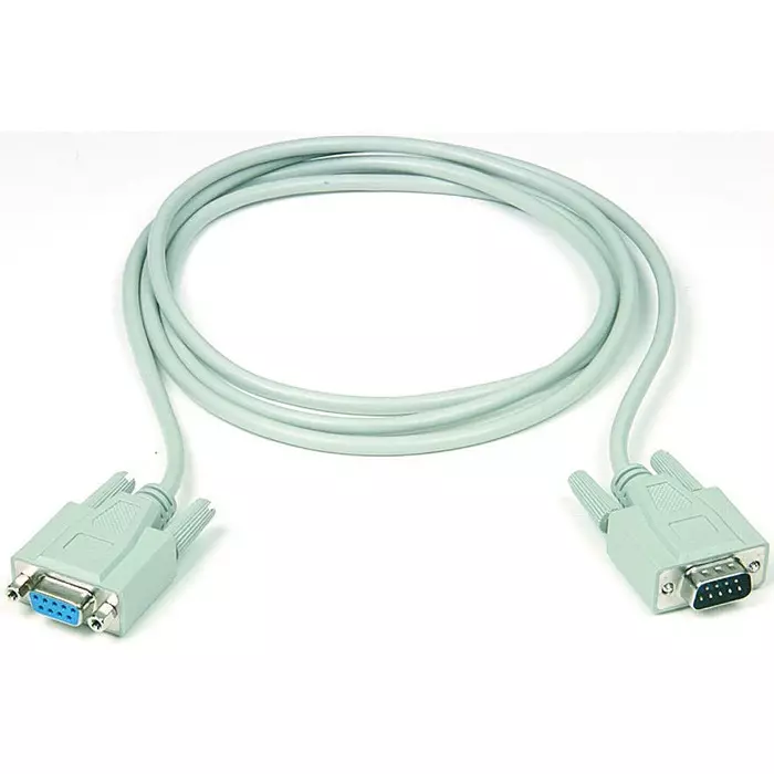 Multicomp CABLE, DB9 PLUG TO DB9 RECEPTACLE, 3.05M, SPC19943