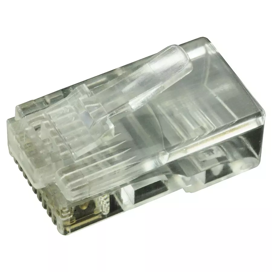 Multicomp RJ50 MODULAR PLUG, CAT5, 10P10C, 1PORT, MTPR-1010-U (Pack of 5 Pcs)