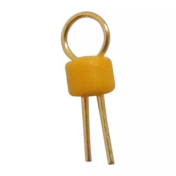 Multicomp TEST PIN, PCB, YELLOW, PK100, TEST-1(Y) (Pack of 100 Pcs)