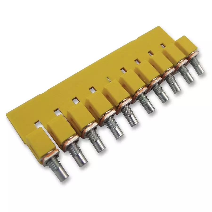 Weidmuller JUMPER BAR, 10 WAY, 41A, WQV4/10