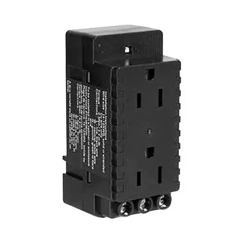 Weidmuller CONNECTOR, AC OUTLET, DUPLEX, RCPT, 15A, 120V, 6720005430