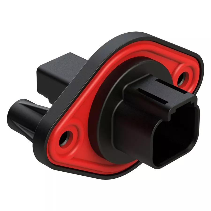 AMPHENOL SINE/TUCHEL RCPT HOUSING, 2POS, THERMOPLASTIC, BLK, AT04-2P-PM11