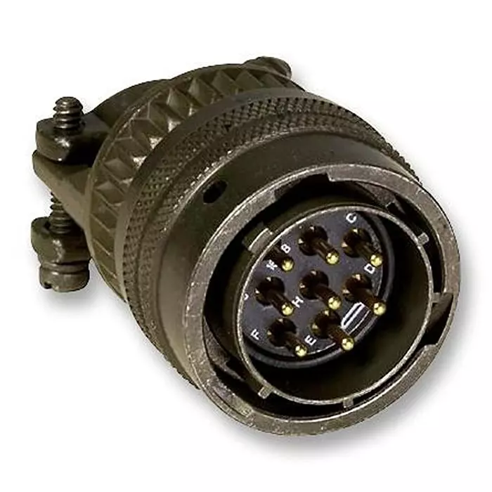 AMPHENOL SINE/TUCHEL PLUG, FREE, SIZE 10, 6WAY, PIN, MS3116F10-6P