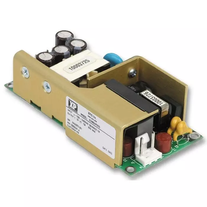 XP POWER POWER SUPPLY, AC-DC, MEDICAL, 5V, 12A, ECM60US05