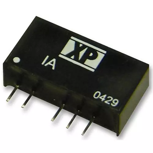 XP POWER CONVERTER, DC/DC, 1W, +/-12V, IA2412S