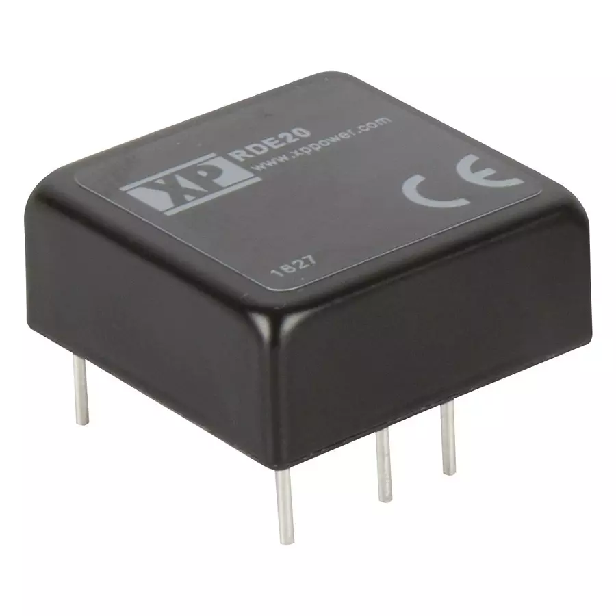XP POWER DC-DC CONVERTER, 2 O/P, 20W, RDE2024D12