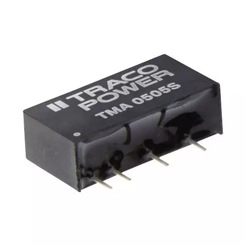TRACO POWER DC/DC Converter,1W,+-12V/0.04A, TMA 0512D