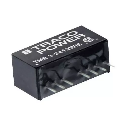 TRACO POWER DC-DC CONVERTER, 12V, 0.25A, TMR 3-2412WIE