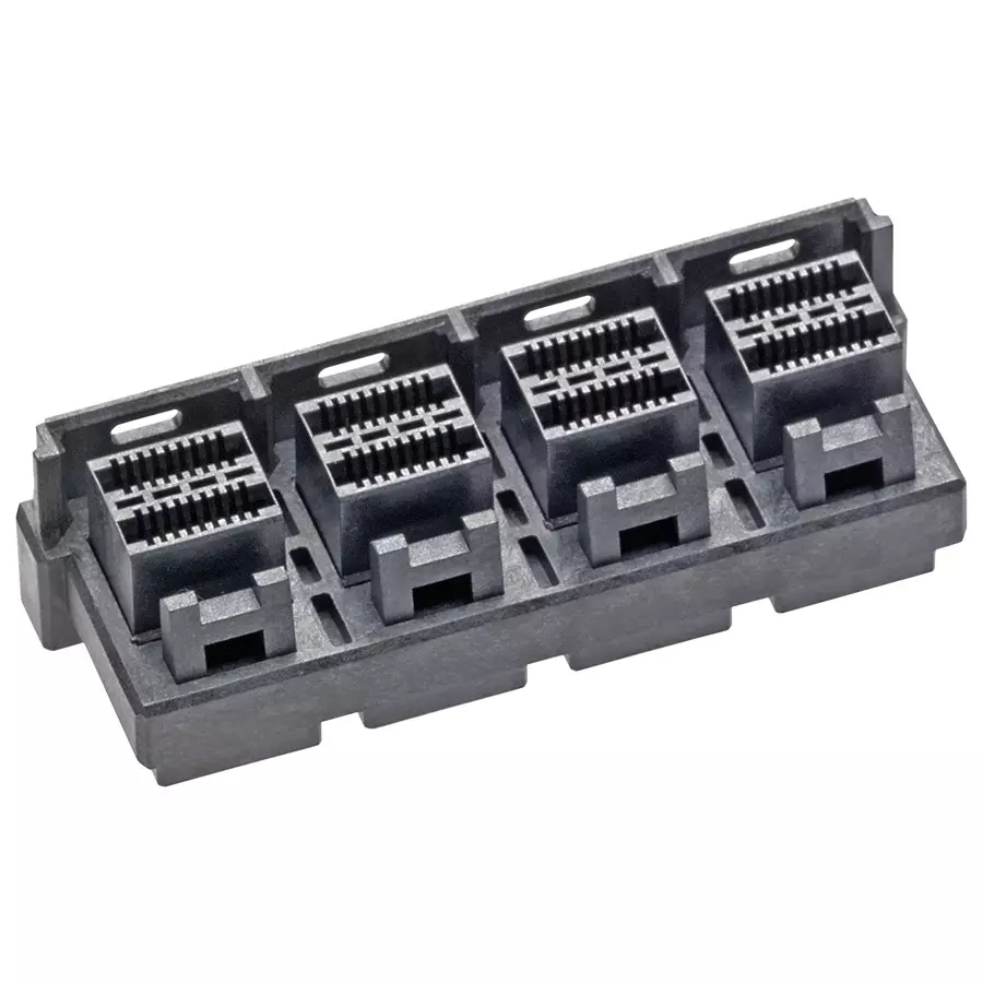 MOLEX I/O Connectors CONNECTOR, RCPT, 144POS, PRESS FIT 170729-0004
