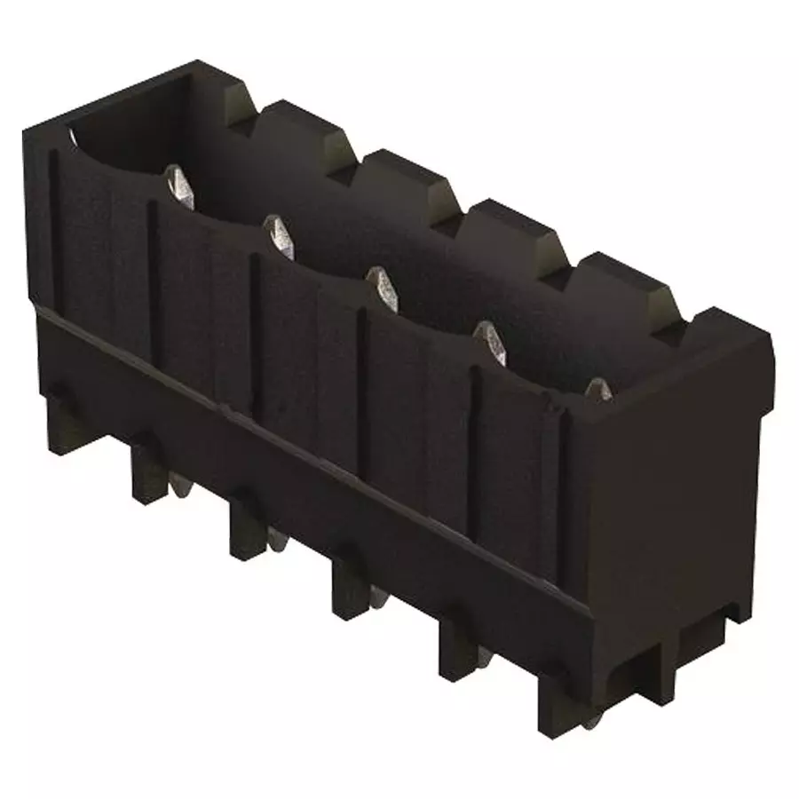 Harting Pin Headers HEADER, 2WAY, 1ROW, 5MM, HAR-FLEXICON, 14120216001000