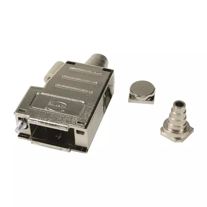 Harting D Sub Backshells D SUB BACKSHELL, 75/180DEG, SIZE DE, 09670090435