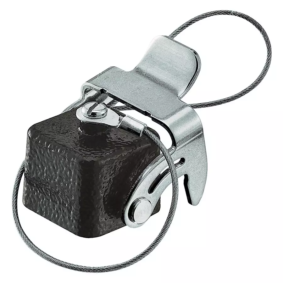 Harting Dust Caps / Dust Covers PROTECTION COVER W/ CORD, 3A PLUG HOOD, 09370035402