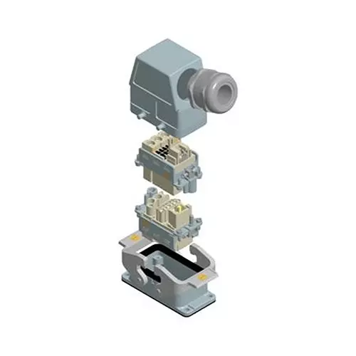 Harting Connector Kits HAN 10B ETHERNET/POWER/SIGNAL KIT, 73101000015