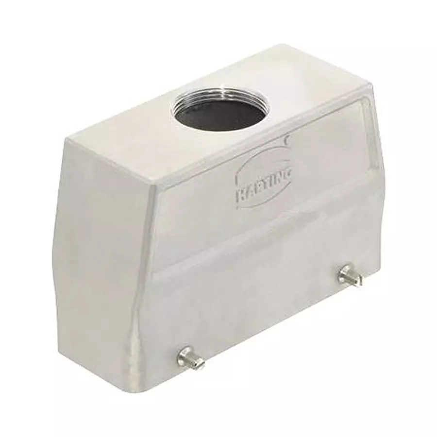Harting Heavy Duty Hoods / Housings / Bases HEAVY DUTY HOOD, TOP ENTRY, SIZE 24B, SS, 19440240427.
